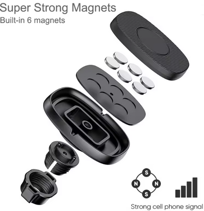 Untoom Support magnétique universel – Support voiture pour grille d’aération