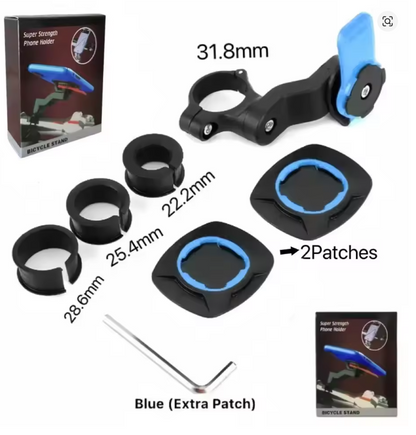 Support de Téléphone 360° pour Moto, Vélo et Quad – Verrouillage Automatique &amp; Anti-Secousses